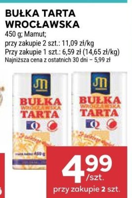 Bułka tarta wrocławska promocja w Stokrotka