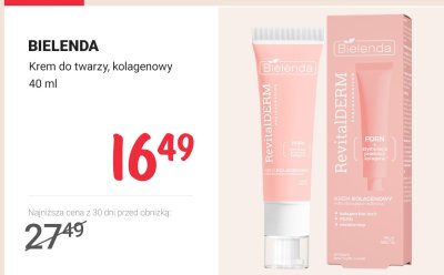 Krem do twarzy kolagenowy  promocja w Rossmann
