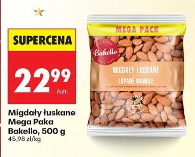 Migdały łuskane promocja w Biedronka