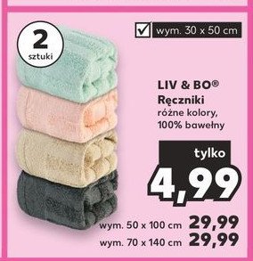 R臋cznik 50 x 100 cm Liv & bo promocja