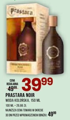 Woda kolońska PRASTARA NOIR, 150 ml promocja w Drogerie Natura