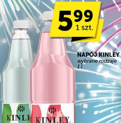 Napój Kinley wybrane rodzaje promocja w Euro Sklep