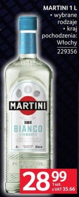 Martini 1 l promocja w Selgros