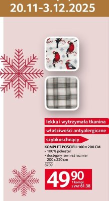 Komplet pościeli 160 x 200 cm promocja w Selgros