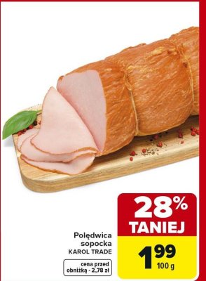 Polędwica sopocka  promocja w Carrefour Market