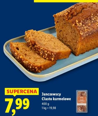 Ciasto karmelowe  promocja w Lidl
