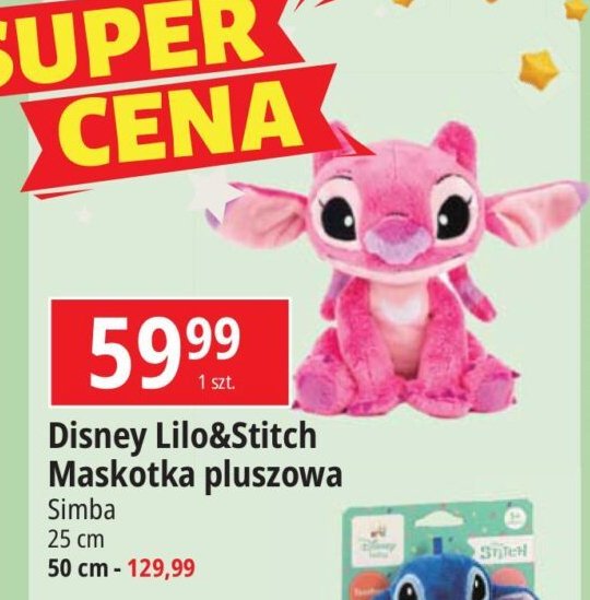 Maskotka pluszowa lilo&stitch 25 cm Simba promocja