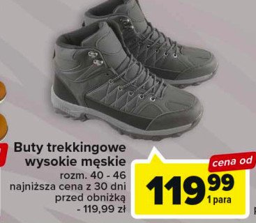 Buty m臋skie wysokie 40-46 promocja