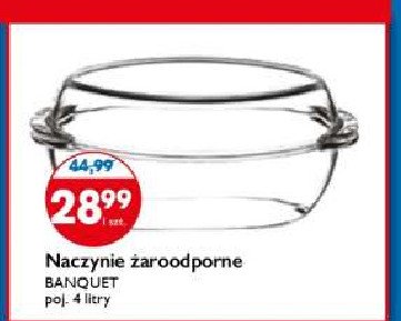 Naczynie żaroodporne 4l Banquet promocja