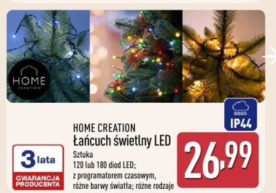 Łańcuch świetlny LED HOME CREATION Łańcuch świetlny LED promocja w Aldi