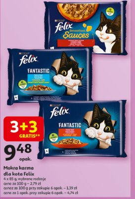 Karma dla kota wiejskie smaki Purina felix sensations sauces promocja