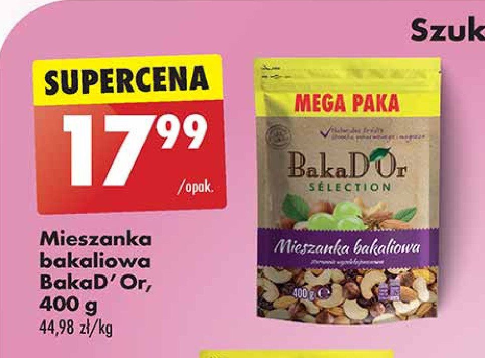 Mieszanka bakaliowa Bakad'or promocja