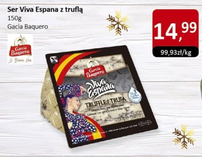 Ser Viva Espana z truflą 150g Gacia Baquero promocja w Market Point