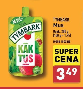 Mus jabłko- kaktus Tymbark promocja