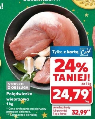 Polędwiczka wieprzowa promocja w Kaufland