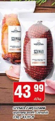 Szynka z wędzarni wybrany asortyment promocja w Chorten