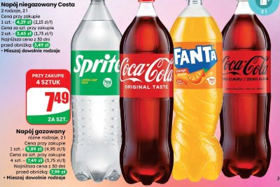 Napój gazowany Original Taste 2 l promocja w Dino