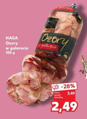 Ozory w galarecie promocja w Kaufland