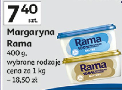 Margaryna Rama buttery promocja w Auchan