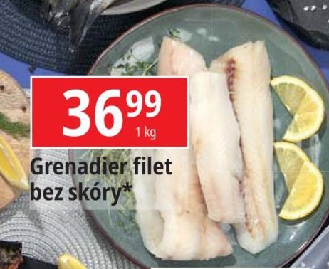 Grenadier filet mrożony promocja
