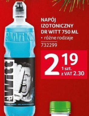 Napój izotoniczny Dr Witt 750ml promocja w Selgros