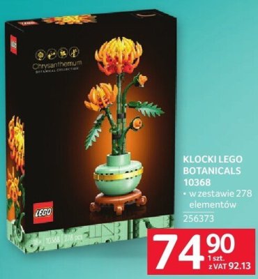 Klocki LEGO Botanicals 10368 promocja w Selgros