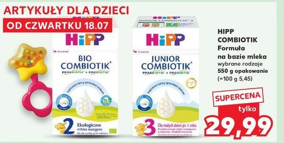 Mleko 3 Hipp junior combiotik promocja