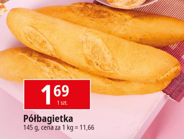 Półbagietka promocja w Leclerc