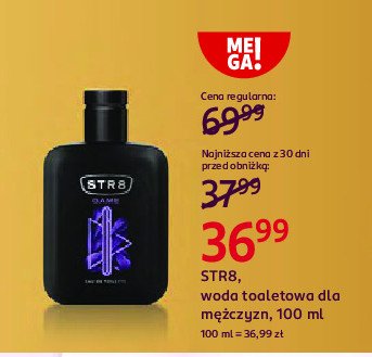 Woda toaletowa Str8 game promocja w Rossmann