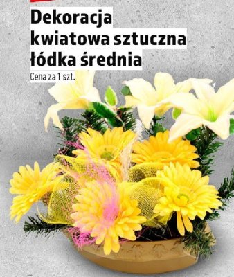Dekoracja kwiat promocja w TOPAZ