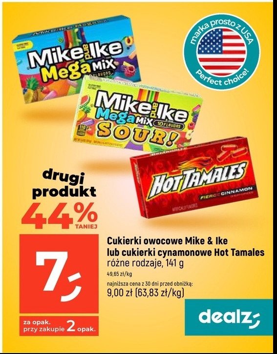 Cukierki mike and ike promocja