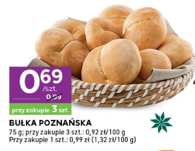 Bułka poznańska promocja w Stokrotka