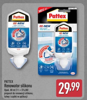 Renowator silikonu PATTEX promocja w Aldi