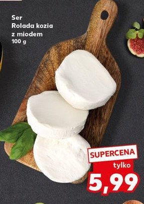 Rolada kozia z miodem promocja