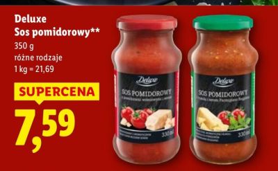 Sos pomidorowy Deluxe różne rodzaje promocja w Lidl