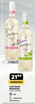 Wino Carlo Rossi Botanicals Lavender Lime promocja w Netto
