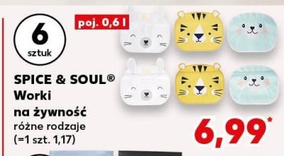 Worki na żywność różne rodzaje (=1 szt. 1,17) promocja w Kaufland