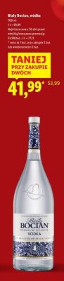 Wódka Biały Bocian 700ml promocja w Lidl