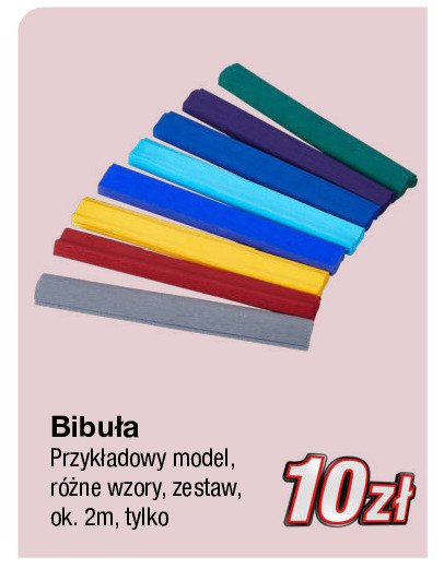 Bibuła promocja w Intermarche