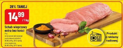 Schab wieprzowy extra bez kości promocja w POLOmarket