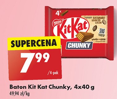 Baton Kitkat chunky promocja