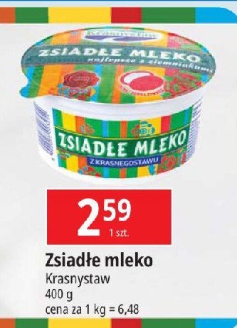 Zsiadłe mleko Włoszczowa promocja