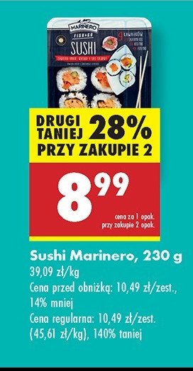 Sushi Marinero promocja