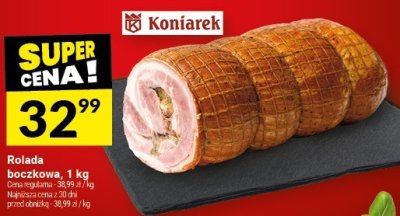 Rolada boczkowa, 1 kg Koniarek promocja w Twój Market