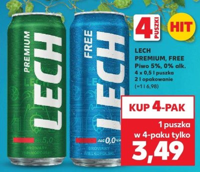 Piwo Free promocja w Kaufland