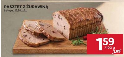 Pasztet z żurawiną indykpol promocja w Stokrotka