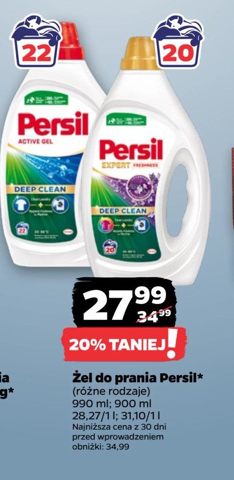 Żel do prania lavender Persil expert promocja