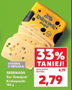 Ser szwajcar królewiecki Serenada królewiecki promocja