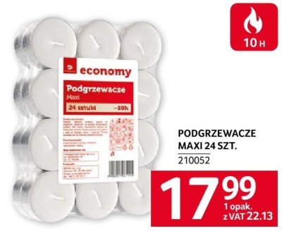 Podgrzewacze maxi 24 SZT. economy promocja w Selgros