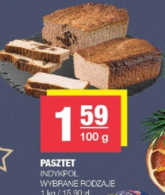 Pasztet INDYKPOL wybrane rodzaje promocja w SPAR